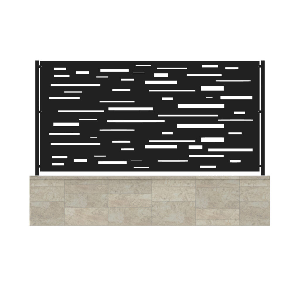 Pannello per Recinzione in Ferro - Astral Orizzontale