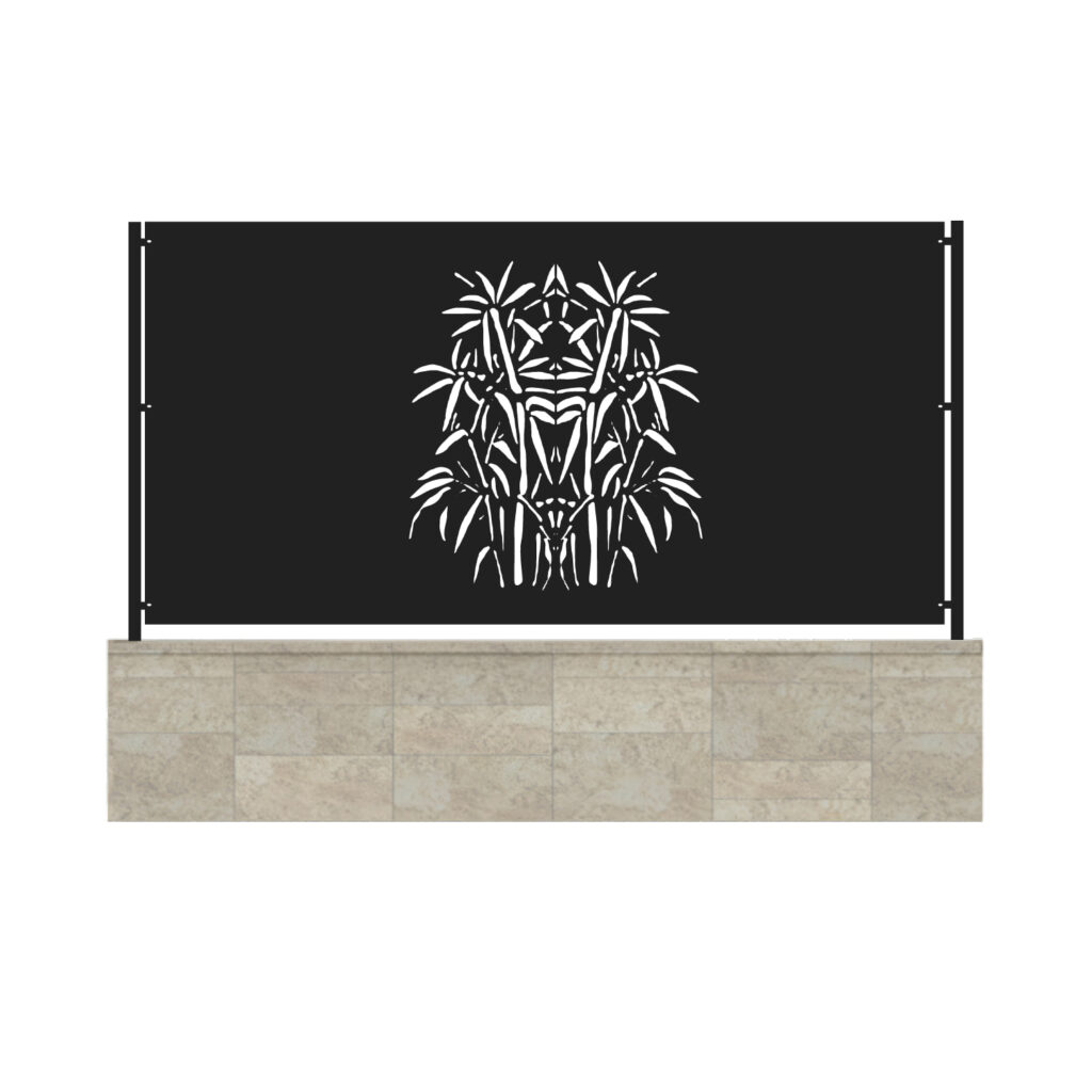 Pannello per Recinzione in Ferro - BambooPannello per Recinzione in Ferro - Bamboo